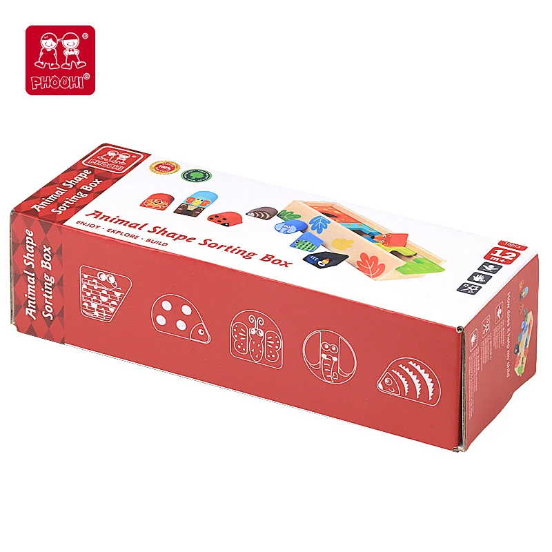 Animal Shape Sorting Box
