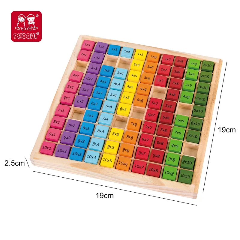 rainbow math learning board