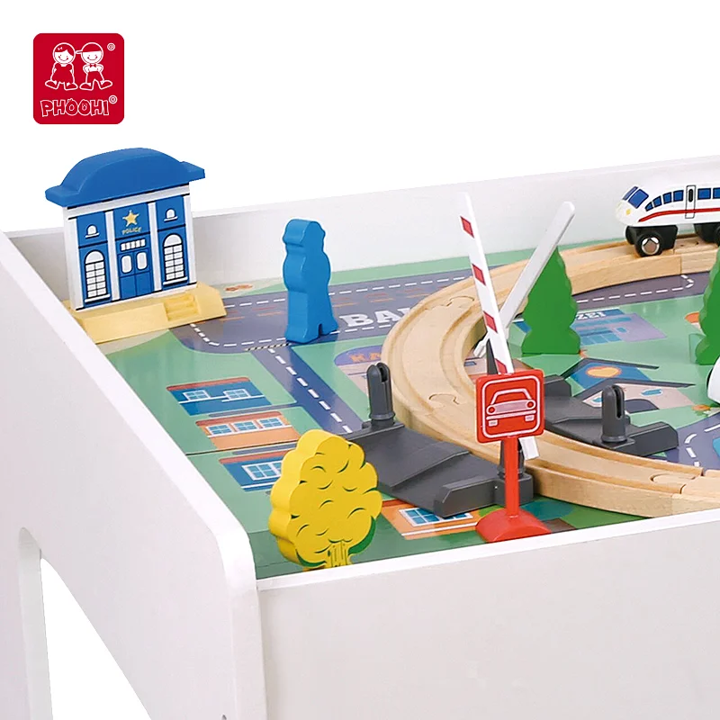 wooden train toy