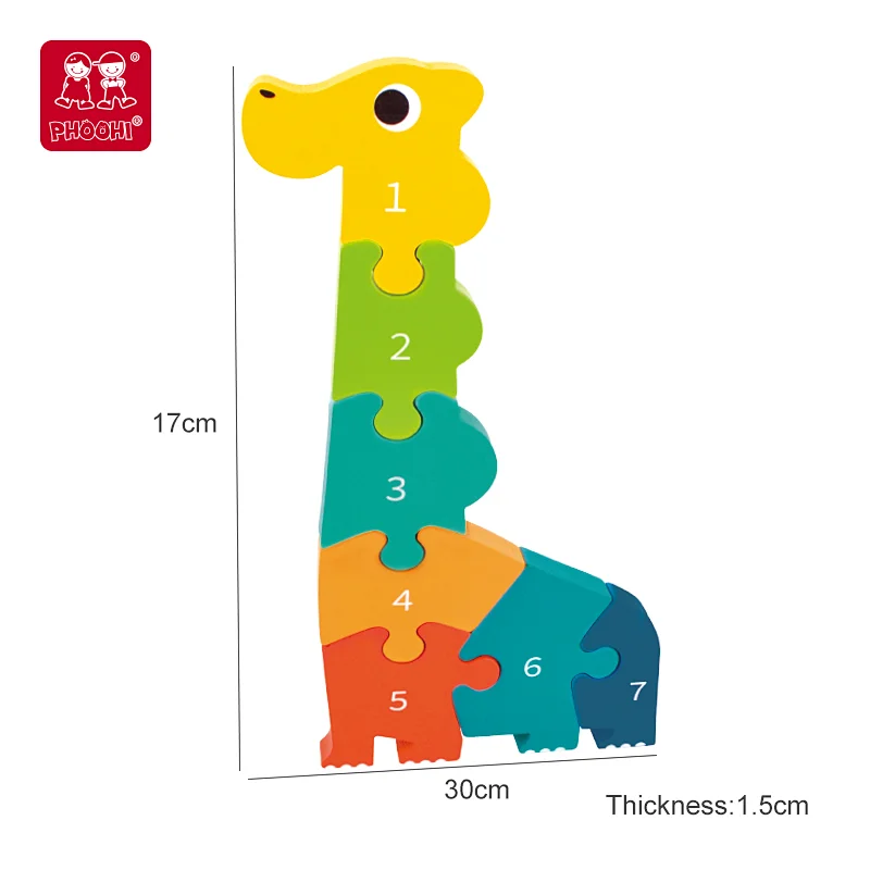 wholesale dinosaur jigsaw number puzzle