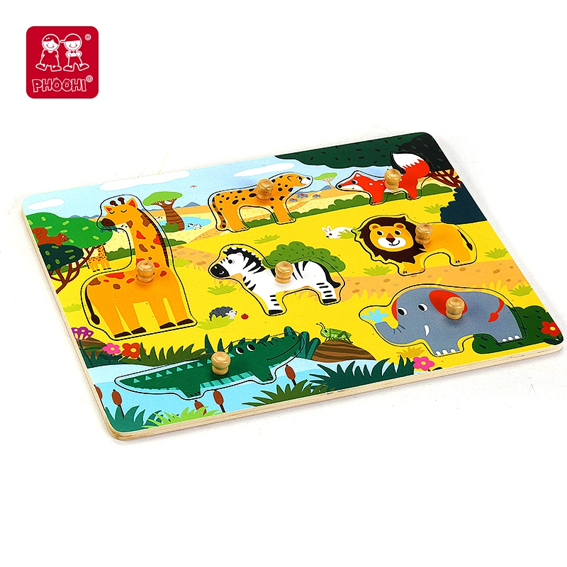 wholesale cartoon wild animal puzzle