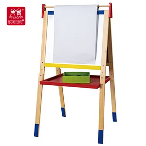 easel with paper roll