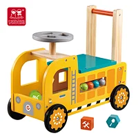 Phoohitoy Wooden Ride On Toy Truck, Wooden Ride On For Babies In Nigeria