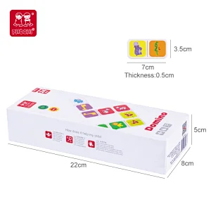 kids wooden domino