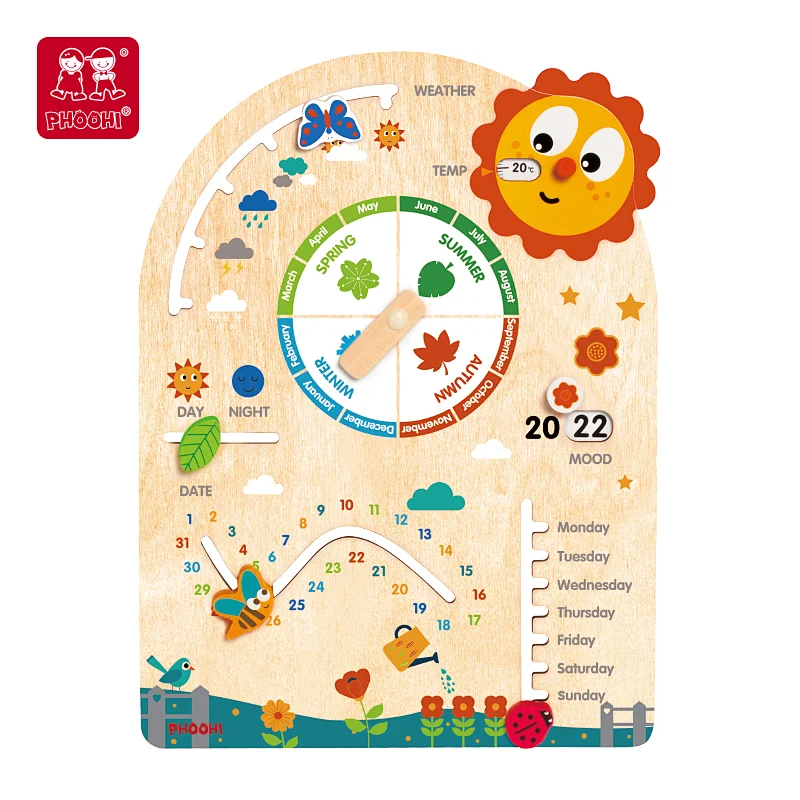 wooden calendar