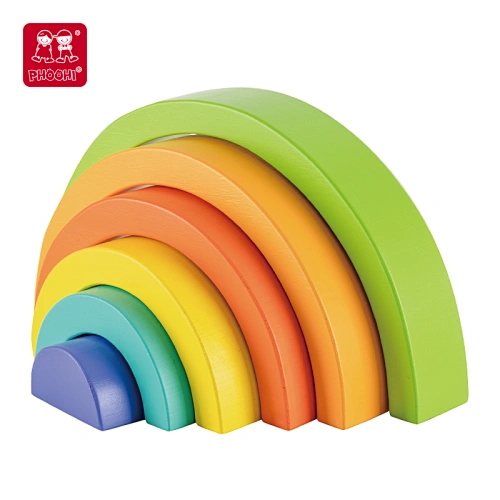 educational wooden building block