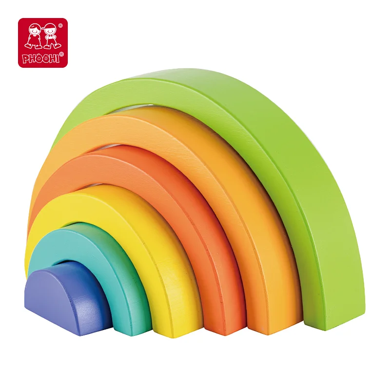 educational wooden building block