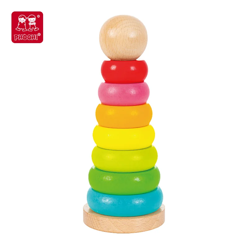 wooden stacking toy