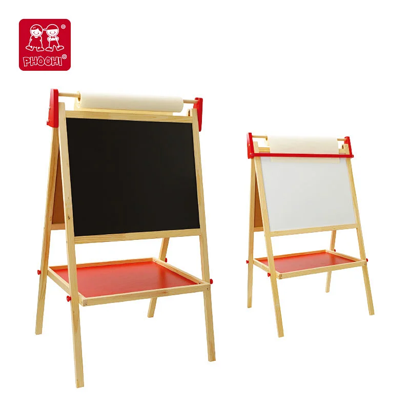 wooden stand easel