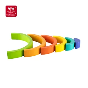 Montessori rainbow stacker