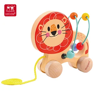 pull along toy lion