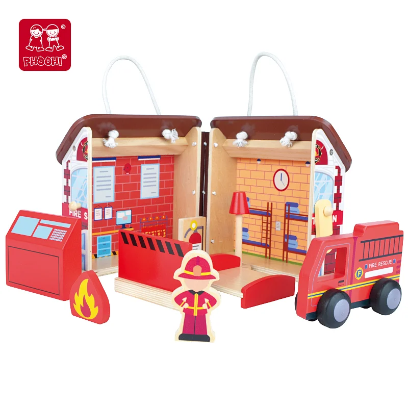 carry along house fire station