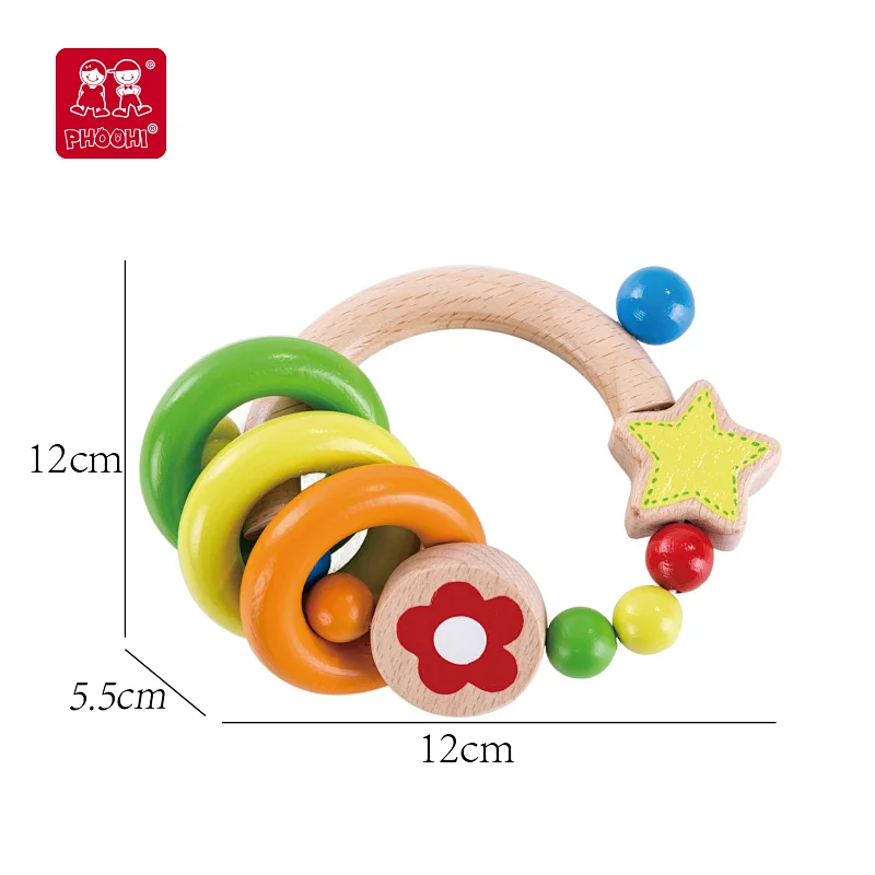 circle rattle toy