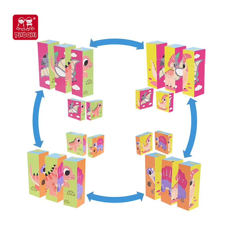Dinosaur Cube Puzzle