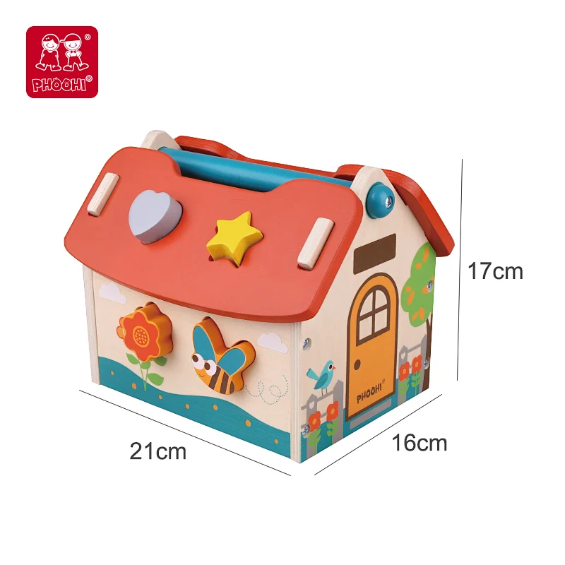Shape Sorter Garden House