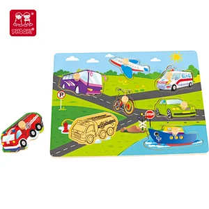 kids transport vehicle puzzle