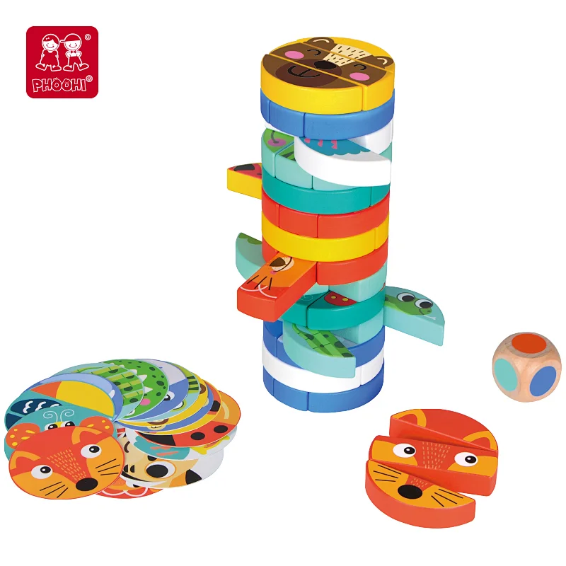 cylinder stacking blocks