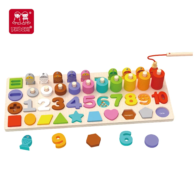rainbow number matching board