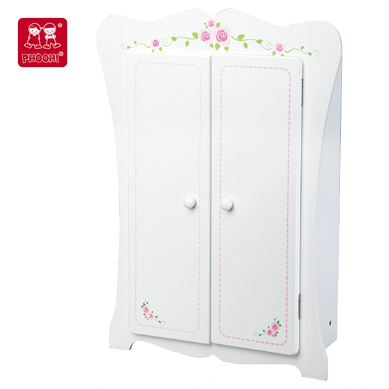 Doll Wardrobe with 3 Hangers