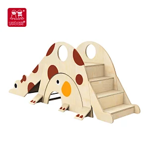 Elephant Climber and Giraffe Slide Set
