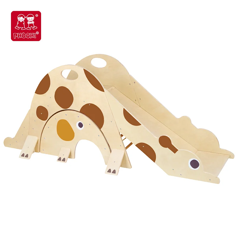 Elephant Climber and Giraffe Slide Set