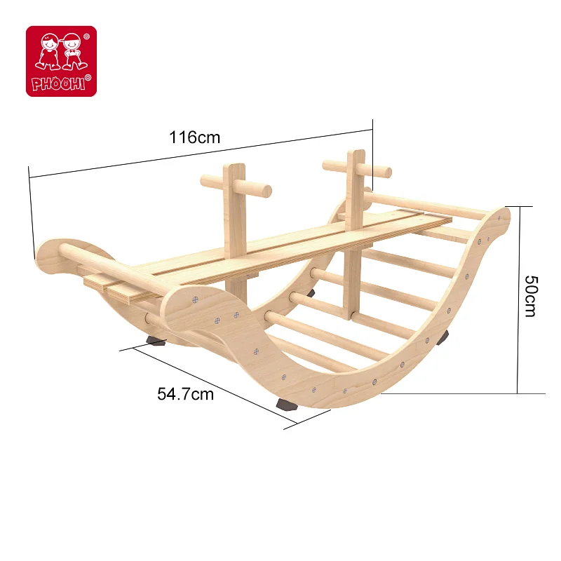 Climbing Arch with Seesaw