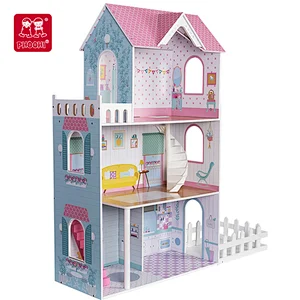 Blue Deluxe Doll House