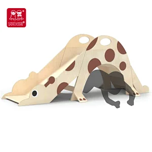 Elephant Climber and Giraffe Slide Set