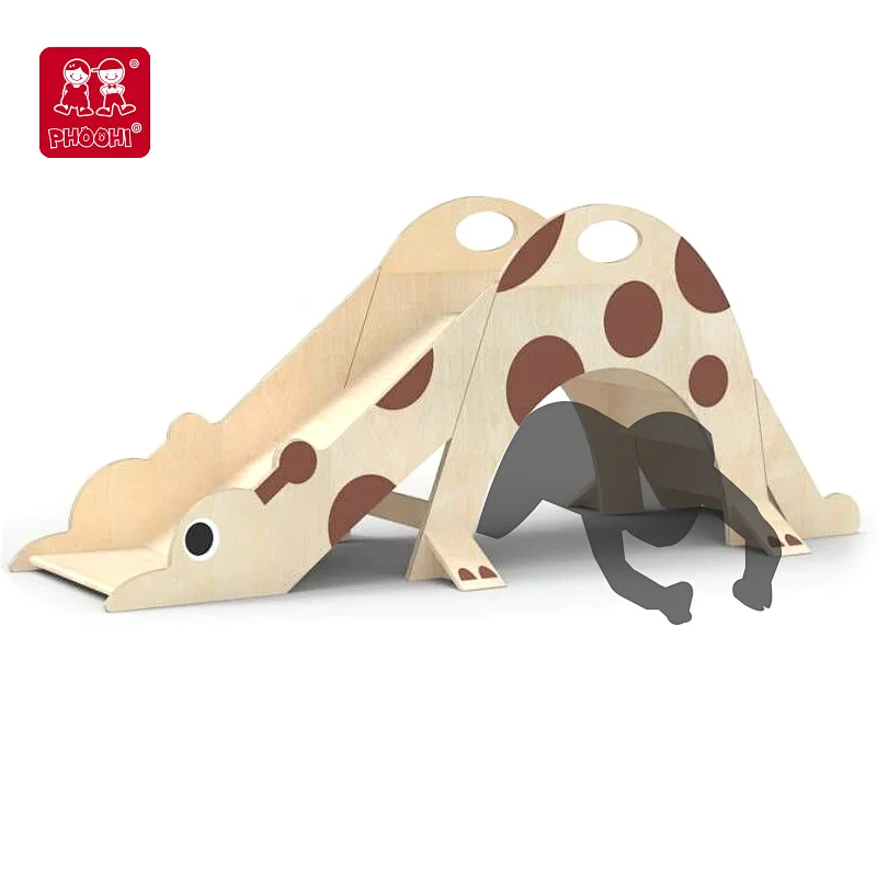 Elephant Climber and Giraffe Slide Set