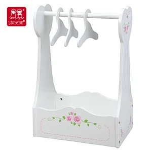 Doll Cloth Rack with 3 Hangers