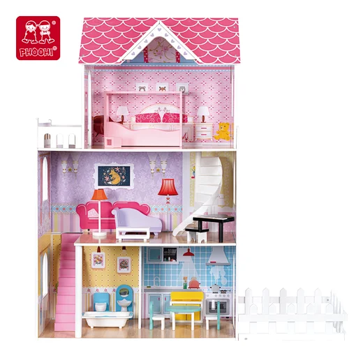 Pink Deluxe Doll House