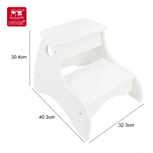 White Step Stool