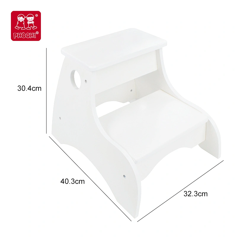 White Step Stool