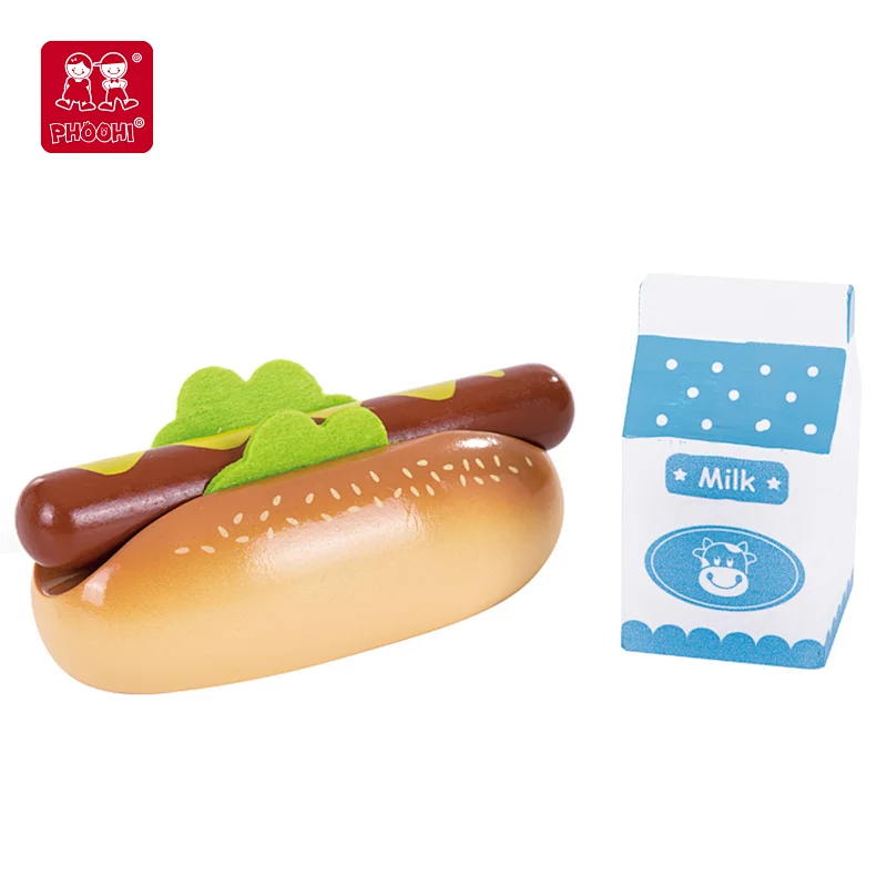Hotdog with Milk Set