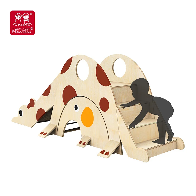 Elephant Climber and Giraffe Slide Set
