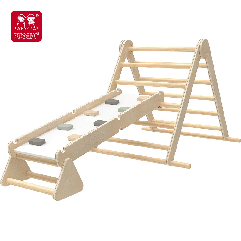 Climbing Triangle with Slide Ramp Set