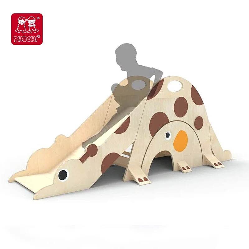 Elephant Climber and Giraffe Slide Set