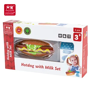 Hotdog with Milk Set