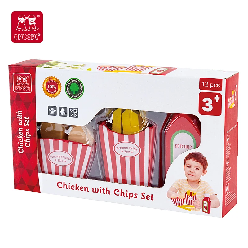 Popcorn Chicken with Fries Set