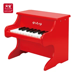 Red 18-Key Piano