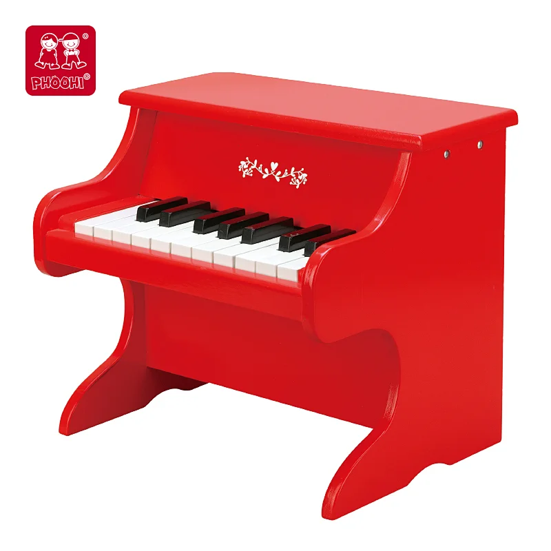 Red 18-Key Piano