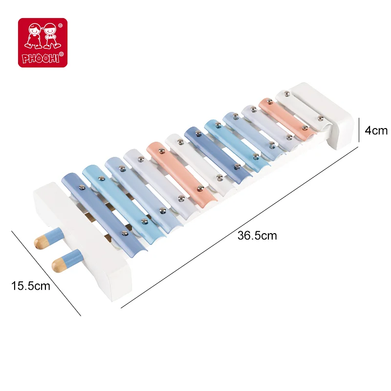 12-Note Metal Xylophone