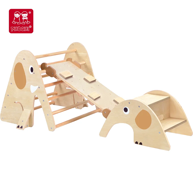 Elephant Climbing Triangle, Stairs and Rock Climbing