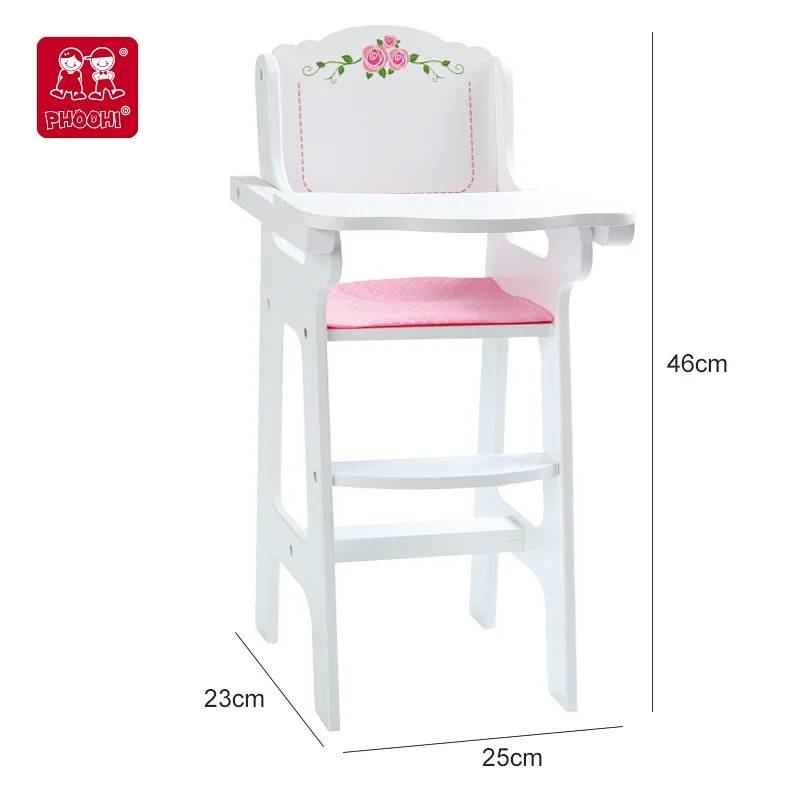 Doll High Chair with Pad