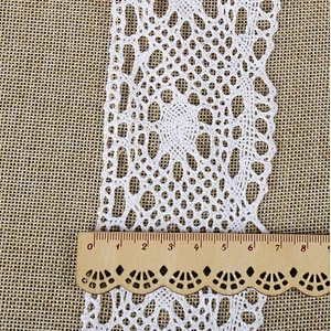 China factory supply african wholesale trim lace cotton chemical lace trim