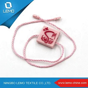 lemo New Design Plastic Tablet Suit Seal Tag For Clothing String Tag