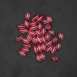 Spindle Body 12mm Pink Dyeing New Fashion ABS Plastic Beads