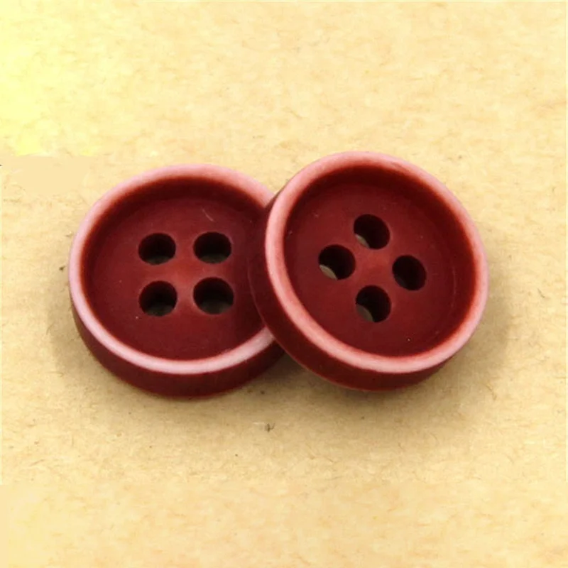 Wholesale 3.5mm Red Jack  Jean Buttons