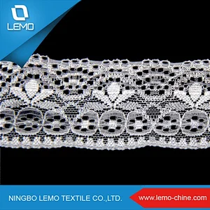 Soft textileEmbroidery Lace Fabric In Bangkok, Skull Lace Fabric