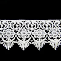 5.5cm Free Sample Lace Manufacturer 100% Cotton Embroidery Lace Trim